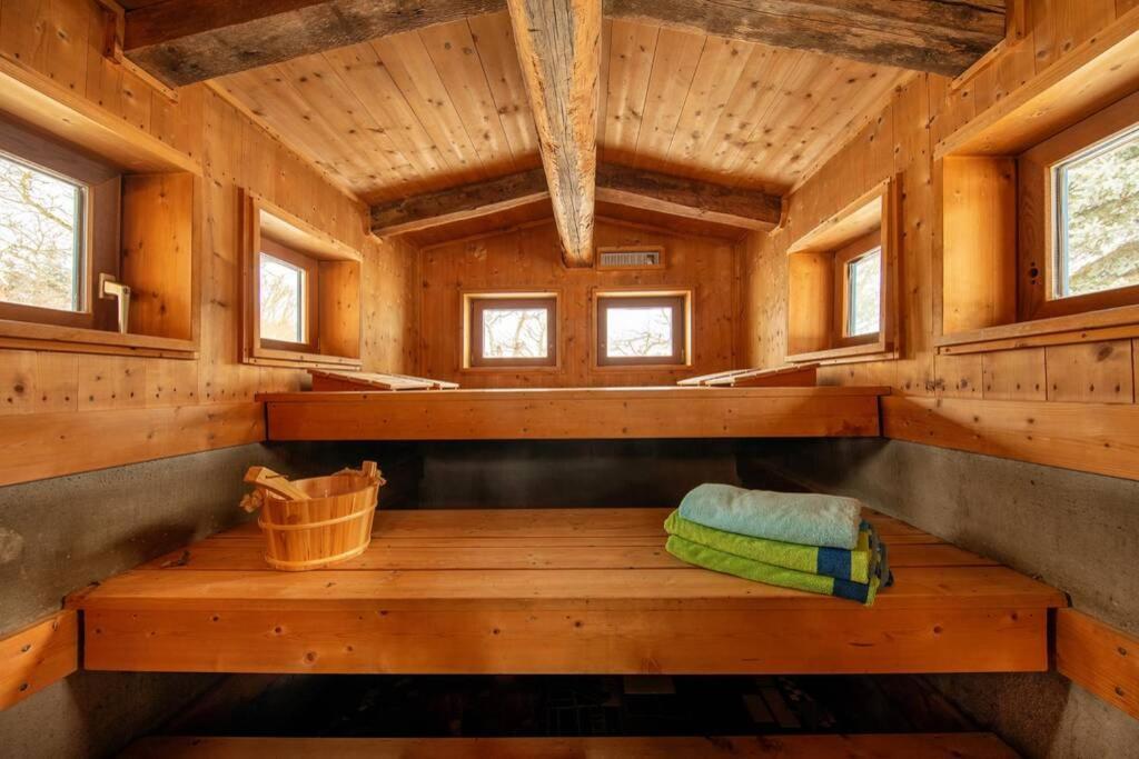 Modernes Landhaus Mit Sauna Hohen Pritz Exteriör bild