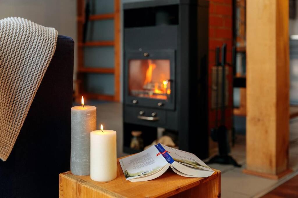 Modernes Landhaus Mit Sauna Hohen Pritz Exteriör bild