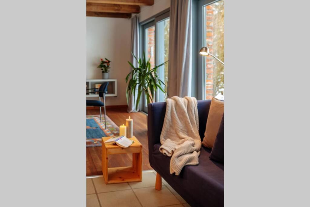 Modernes Landhaus Mit Sauna Hohen Pritz Exteriör bild